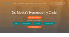 Desktop Screenshot of drmeeta.com