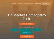 Tablet Screenshot of drmeeta.com